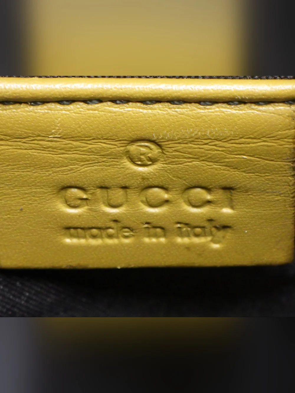 Gucci GG Web Crossbody Bag Monogram Canvas with Tan Leather Trim - Picture 8 of 8